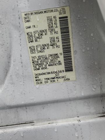 Photo 14 from auction – 2011 NISSAN ARMADA PLA with VIN 5N1BA0NE3BN606369