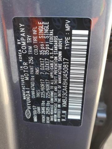 Photo 14 from auction – 2017 HYUNDAI TUCSON LIM with VIN KM8J3CA48HU450817