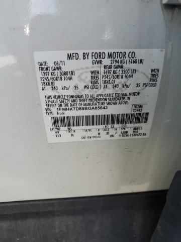 Photo 14 from auction – 2011 FORD EXPLORER X with VIN 1FMHK7D89BGA85643