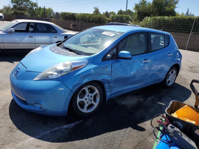 NISSAN LEAF SV 2012 with VIN JN1AZ0CP2CT017312 - Photo from auction