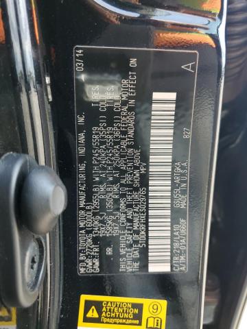 Photo 14 from auction – 2014 TOYOTA HIGHLANDER with VIN 5TDDKRFHXES029765