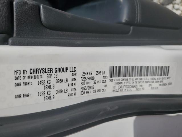 Photo 14 from auction – 2013 JEEP GRAND CHER with VIN 1C4RJFAG3DC568489