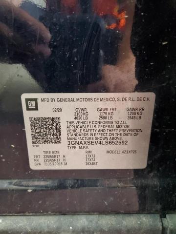 Photo 14 from auction – 2020 CHEVROLET EQUINOX LS with VIN 3GNAXSEV4LS652592