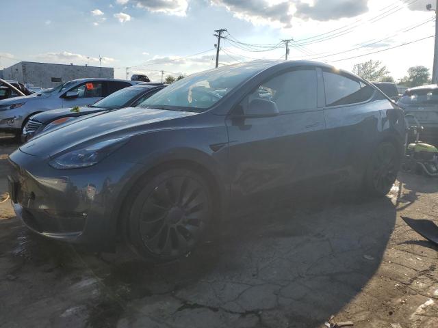 TESLA MODEL Y 2021 with VIN 5YJYGDEF6MF230328 - Photo from auction