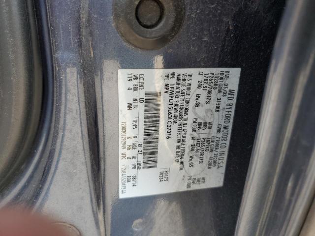 Photo 14 from auction – 2003 FORD EXPEDITION with VIN 1FMPU15L63LC27316