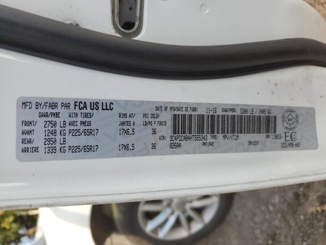 Photo 14 from auction – 2017 DODGE JOURNEY SE with VIN 3C4PDCAB4HT555343