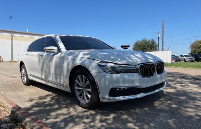 BMW 740 I 2018 with VIN WBA7E2C50JG742505 - Photo from auction