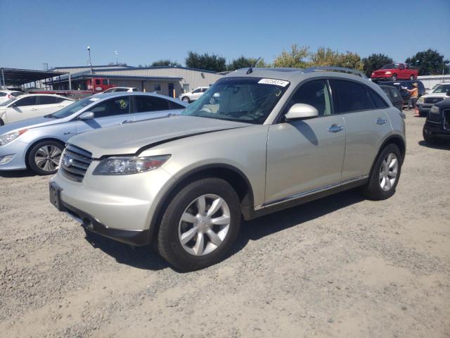 INFINITI FX35 2006 with VIN JNRAS08W76X202356 - Photo from auction