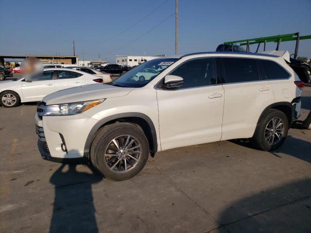 TOYOTA HIGHLANDER 2018 with VIN 5TDJZRFH4JS541904 - Photo from auction