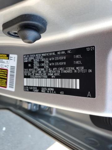 Photo 14 from auction – 2022 TOYOTA HIGHLANDER with VIN 5TDGZRBH4NS179966