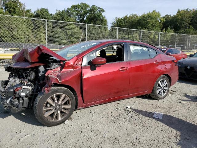 NISSAN VERSA SV 2021 with VIN 3N1CN8EVXML880492 - Photo from auction