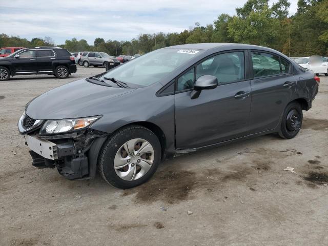 HONDA CIVIC LX 2013 with VIN 19XFB2F56DE059747 - Photo from auction