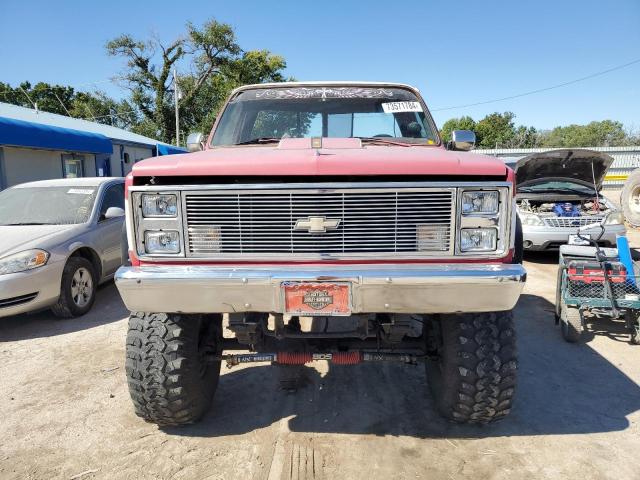 Photo 5 from auction – 1986 CHEVROLET K10 with VIN 1GCEK14CXGF444424