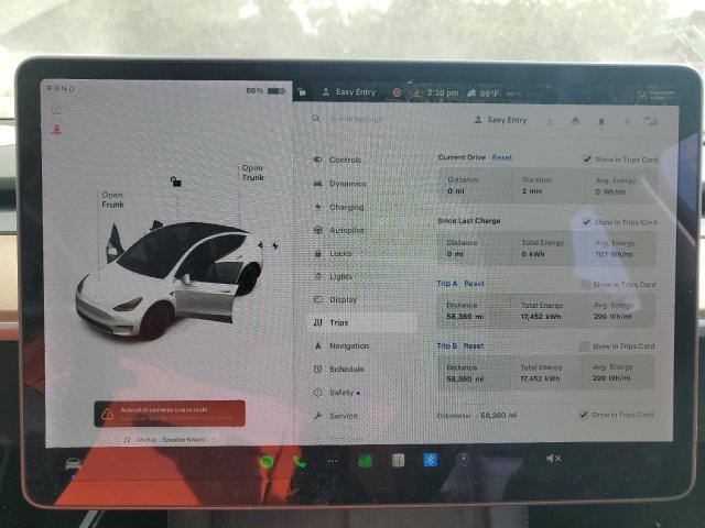 Photo 9 from auction – 2021 TESLA MODEL Y with VIN 5YJYGDEE0MF183367