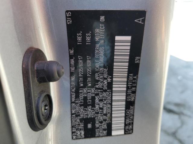 Photo 14 from auction – 2015 TOYOTA SIENNA XLE with VIN 5TDYK3DC8FS690251