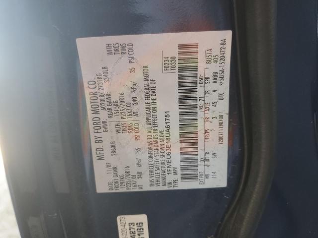 Zdjęcie 14 z aukcji – 2008 FORD EXPLORER X z VIN 1FMEU63E18UA61751