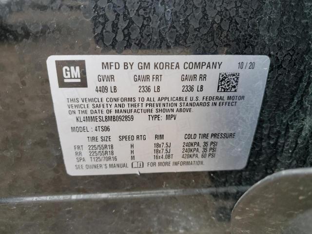 Photo 14 from auction – 2021 BUICK ENCORE GX with VIN KL4MMESL8MB092859