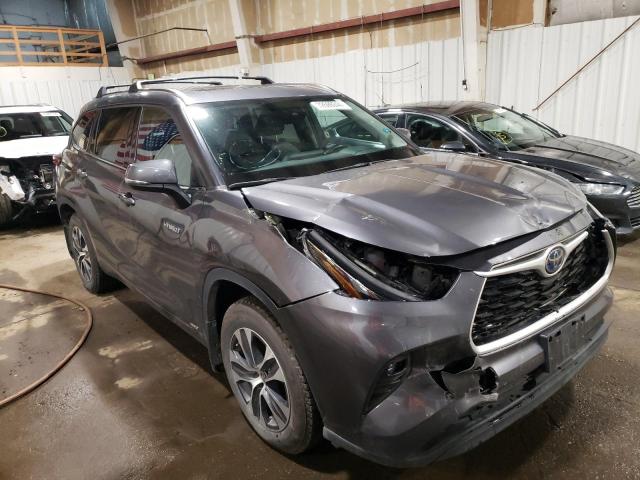 Photo 4 from auction – 2021 TOYOTA HIGHLANDER with VIN 5TDGBRCH3MS048478