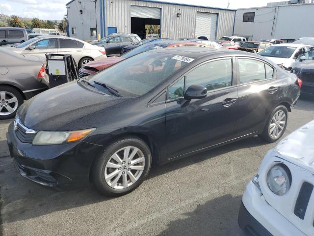 HONDA CIVIC EX 2012 with VIN 19XFB2F8XCE382367 - Photo from auction