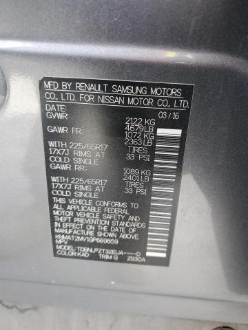 Photo 14 from auction – 2016 NISSAN ROGUE S with VIN KNMAT2MV1GP669859