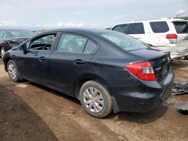 Photo 2 from auction – 2012 HONDA CIVIC LX with VIN 19XFB2F5XCE075593