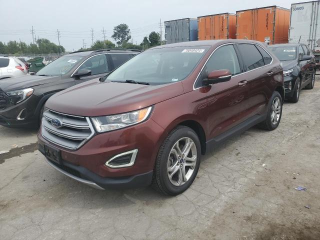 FORD EDGE TITAN 2016 with VIN 2FMPK4K91GBB77513 - Photo from auction