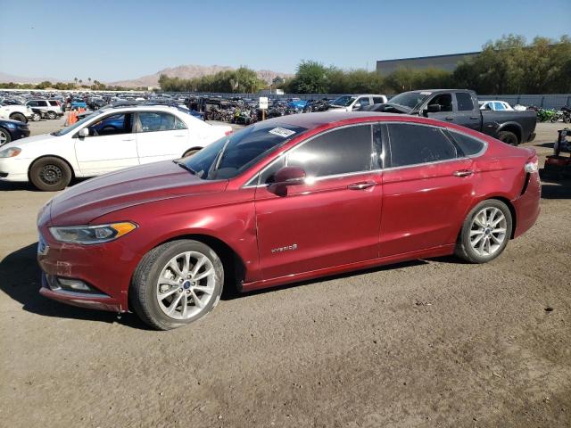 FORD FUSION SE 2017 with VIN 3FA6P0LU5HR117742 - Photo from auction