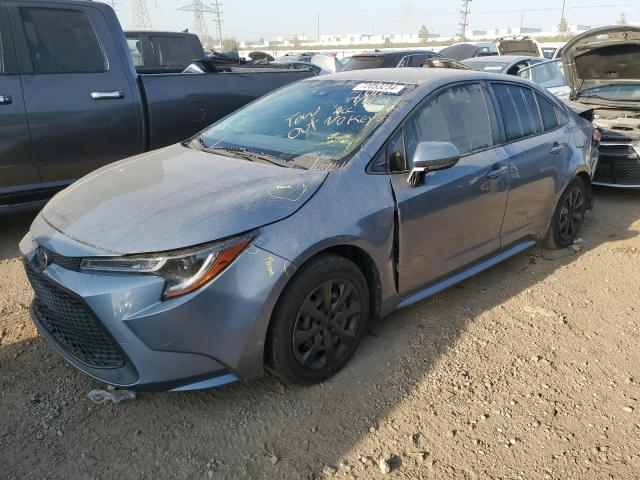 TOYOTA COROLLA LE 2021 with VIN JTDEPMAE6MJ157650 - Photo from auction