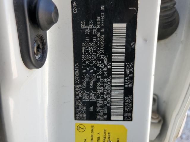 Photo 14 from auction – 2006 LEXUS RX 400 with VIN JTJGW31U460004106