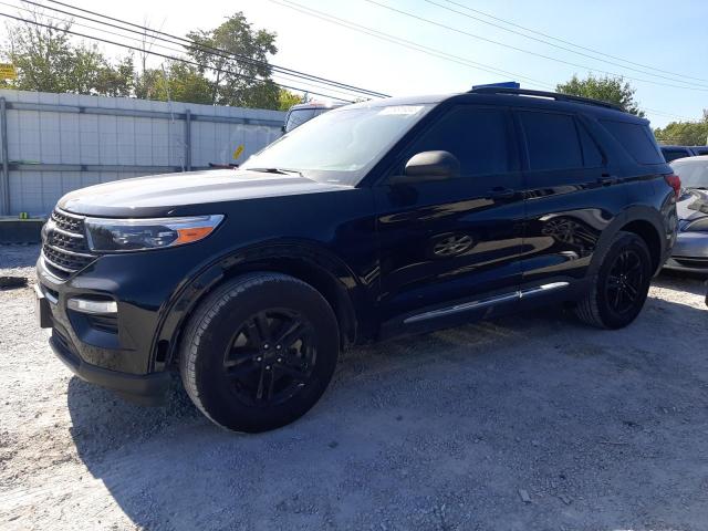 FORD EXPLORER X 2021 with VIN 1FMSK8DH6MGA10168 - Photo from auction