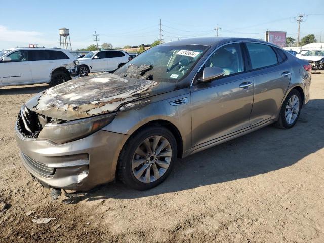 KIA OPTIMA EX 2016 with VIN 5XXGU4L37GG076565 - Photo from auction