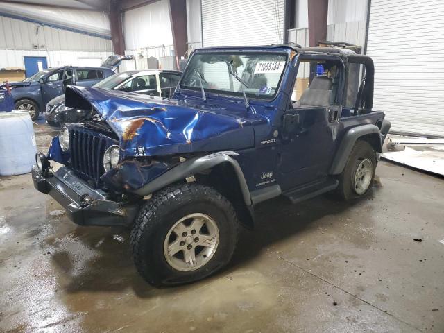 JEEP WRANGLER / 2004 with VIN 1J4FA49S34P777430 - Photo from auction
