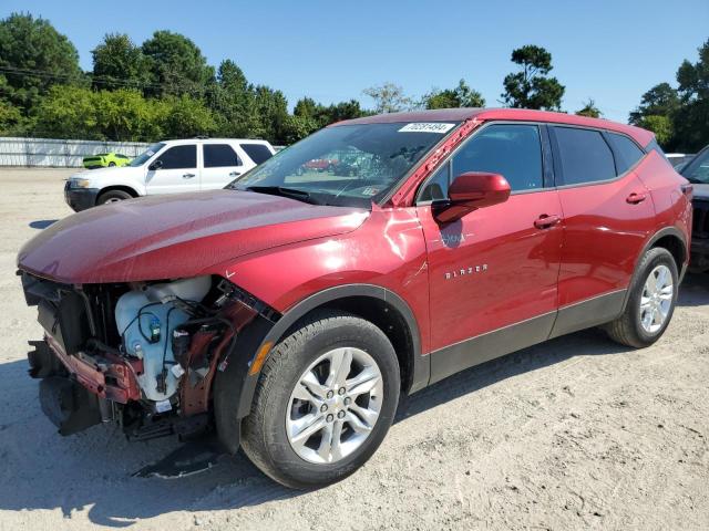 Photo 1 from auction – 2021 CHEVROLET BLAZER 2LT with VIN 3GNKBCRS7MS571421