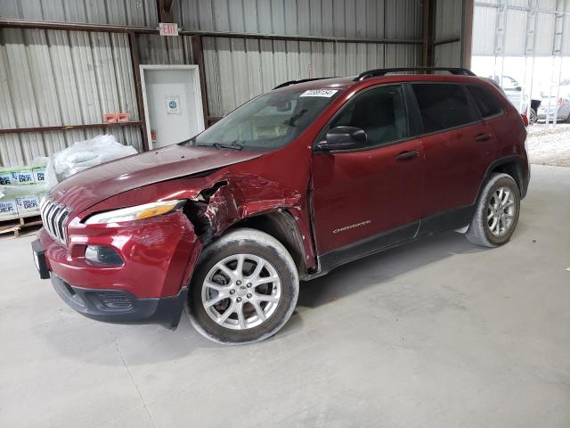 JEEP CHEROKEE S 2016 with VIN 1C4PJMAB7GW205017 - Photo from auction