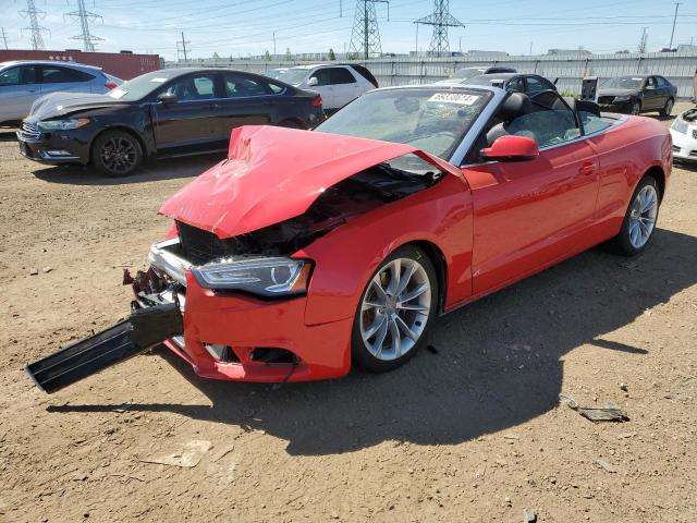 AUDI A5 PREMIUM 2014 with VIN WAULFAFHXEN015658 - Photo from auction