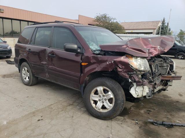 Photo 4 from auction – 2007 HONDA PILOT LX with VIN 2HKYF18157H529994