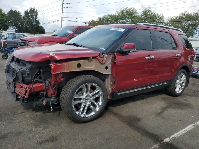 FORD EXPLORER L 2017 with VIN 1FM5K8F87HGE29694 - Photo from auction