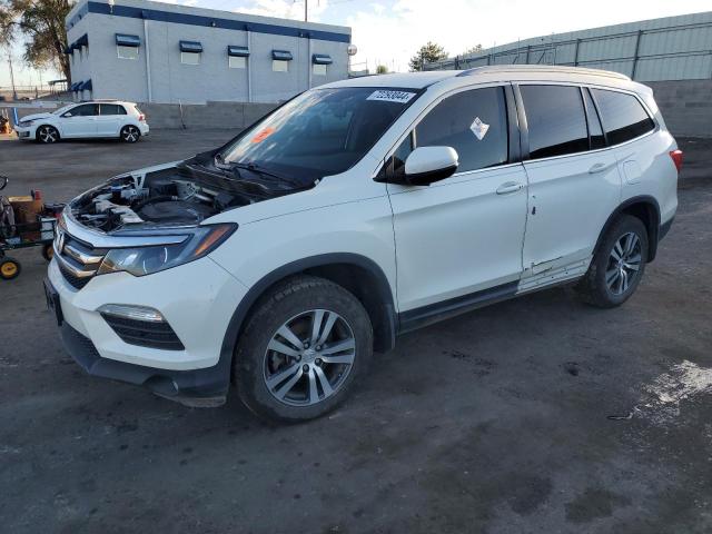 HONDA PILOT EX 2017 with VIN 5FNYF6H36HB031401 - Photo from auction
