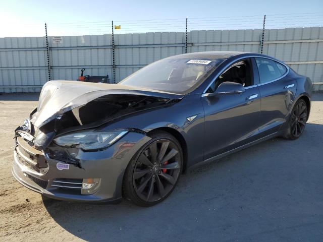 TESLA MODEL S 2014 with VIN 5YJSA1H29EFP62771 - Photo from auction