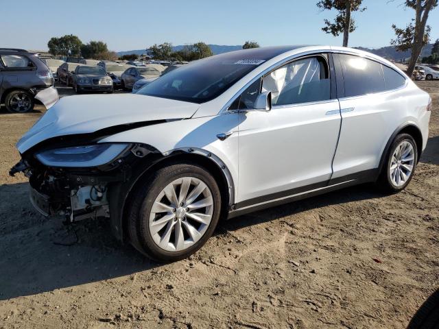 TESLA MODEL X 2017 with VIN 5YJXCBE27HF049415 - Photo from auction