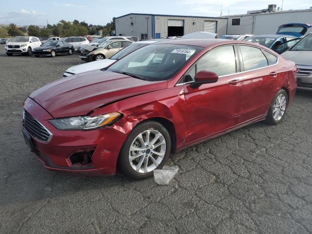 FORD FUSION SE 2019 with VIN 3FA6P0LU7KR205246 - Photo from auction
