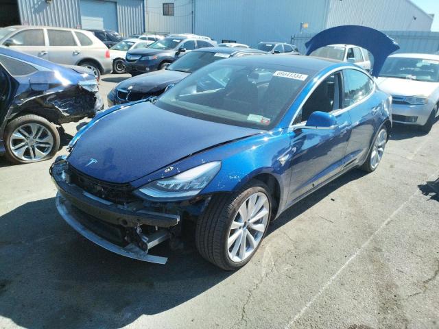 TESLA MODEL 3 2020 with VIN 5YJ3E1EC9LF586887 - Photo from auction