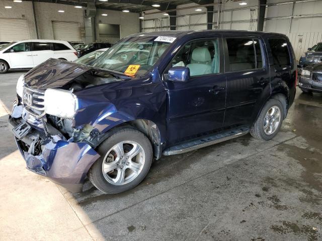HONDA PILOT EXL 2013 with VIN 5FNYF4H68DB016861 - Photo from auction