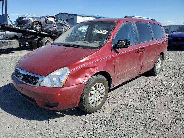 KIA SEDONA LX 2012 with VIN KNDMG4C74C6433769 - Photo from auction