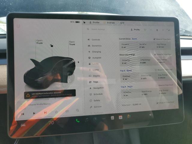 Photo 9 from auction – 2023 TESLA MODEL Y with VIN 7SAYGDEF8PF747377
