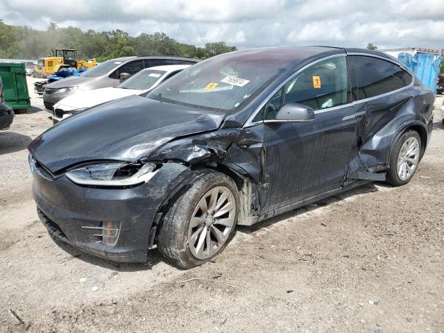 TESLA MODEL X 2017 with VIN 5YJXCBE20HF063365 - Photo from auction