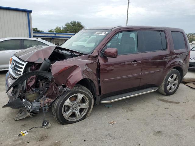 HONDA PILOT EXL 2013 with VIN 5FNYF4H59DB074713 - Photo from auction