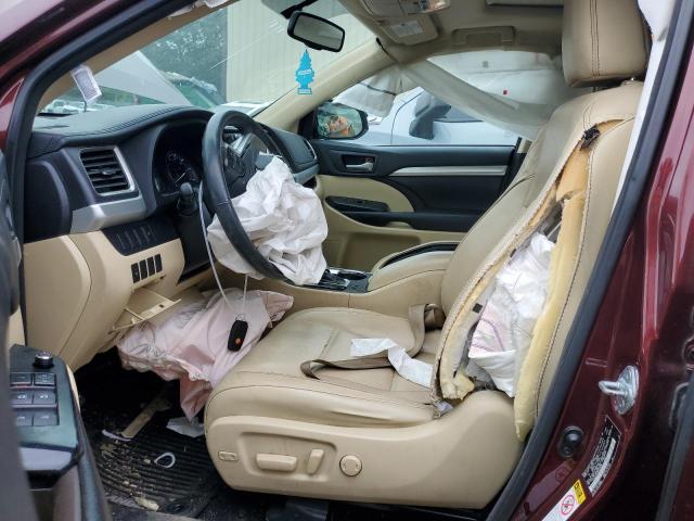 Photo 7 from auction – 2016 TOYOTA HIGHLANDER with VIN 5TDJKRFH5GS326934