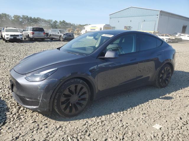 TESLA MODEL Y 2022 with VIN 7SAYGDEF7NF372790 - Photo from auction