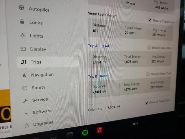 Photo 9 from auction – 2024 TESLA MODEL 3 with VIN 5YJ3E1EB1RF761651